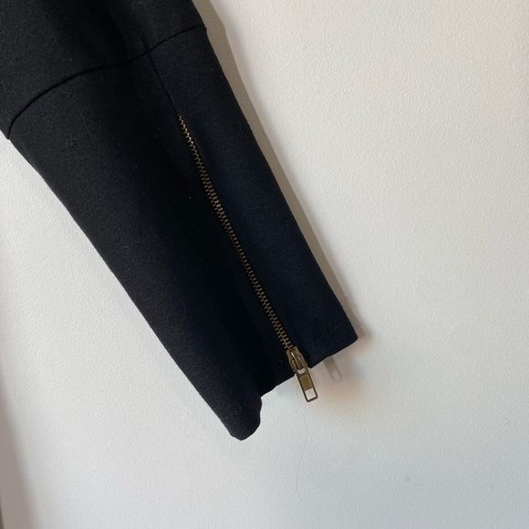 People Black 3/4 sleeve dress Sz Small - Picture 2 of 11